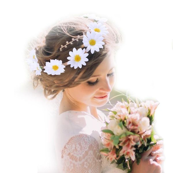 haimeikang girls headbands sun flower crown hair band for bridal wedding headwear daisy floral hat cap accessories
haimeikang girls headbands sun flower crown hair band for bridal wedding headwear daisy floral hat cap accessories