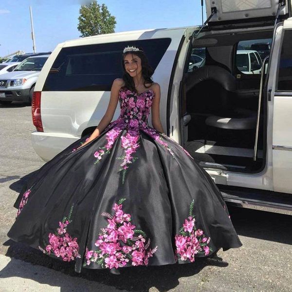 black satin ball gown quinceanera dresses sweetheart lace appliques draped corset back sweet 16 dress plus size pageant gowns, Blue;red
black satin ball gown quinceanera dresses sweetheart lace appliques draped corset back sweet 16 dress plus size pageant gowns, Blue;red