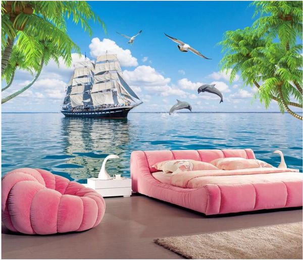custom p 3d wallpaper ocean beach coconut tree sailing dolphin seagull scenery decor living room 3d wall murals wallpaper for walls 3 d
custom p 3d wallpaper ocean beach coconut tree sailing dolphin seagull scenery decor living room 3d wall murals wallpaper for walls 3 d