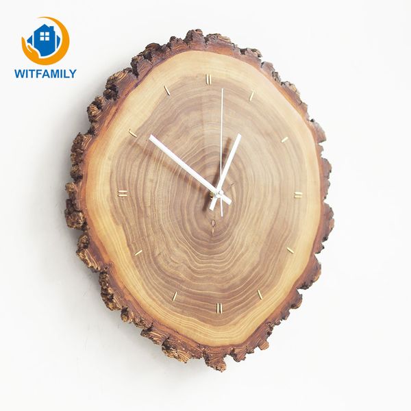 solid wood annual ring wall clock inlaid copper nordic wooden clocks retro simple movement pointer quartz living room modern
solid wood annual ring wall clock inlaid copper nordic wooden clocks retro simple movement pointer quartz living room modern
