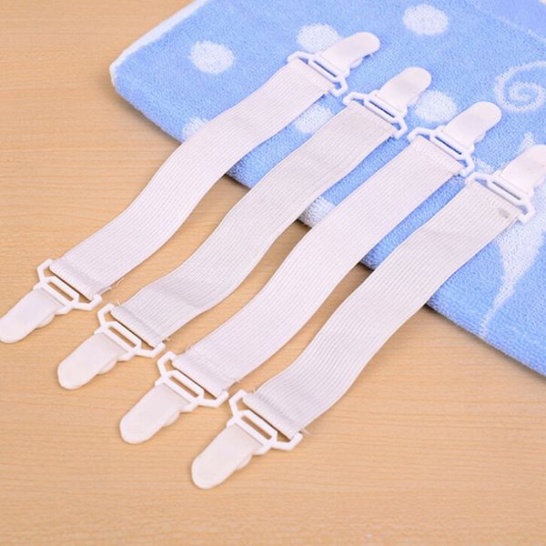 4pcs white skid elastic band retaining clip for fixed bedspreads tablecloths sheets household products bed sheet clips grippers
4pcs white skid elastic band retaining clip for fixed bedspreads tablecloths sheets household products bed sheet clips grippers