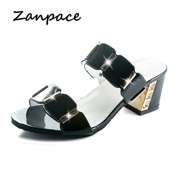 zanpace summer women slides open toe slippers fish mouth high heels ladies shoes fashion thick slippers big size 34-43, Black
zanpace summer women slides open toe slippers fish mouth high heels ladies shoes fashion thick slippers big size 34-43, Black