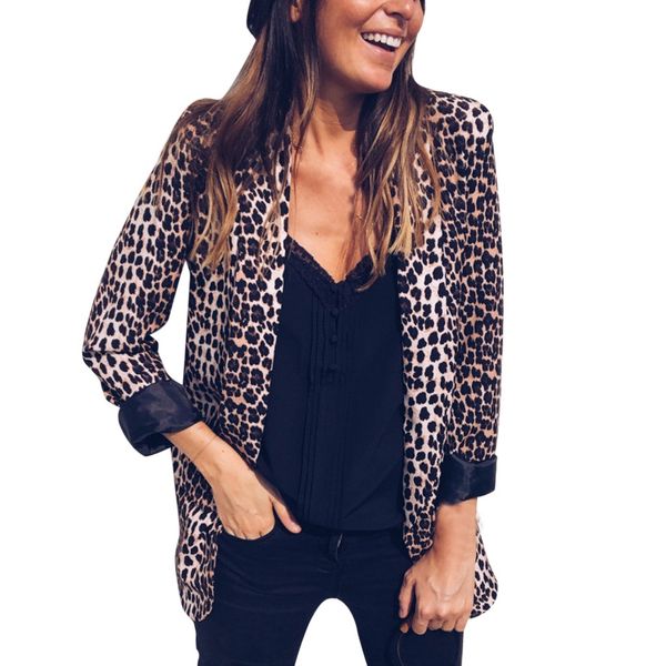 vintage womens leopard print blazer autumn winter long sleeve coat office ladies blazer leisure suit blazers female 2019 #w, White;black
vintage womens leopard print blazer autumn winter long sleeve coat office ladies blazer leisure suit blazers female 2019 #w, White;black