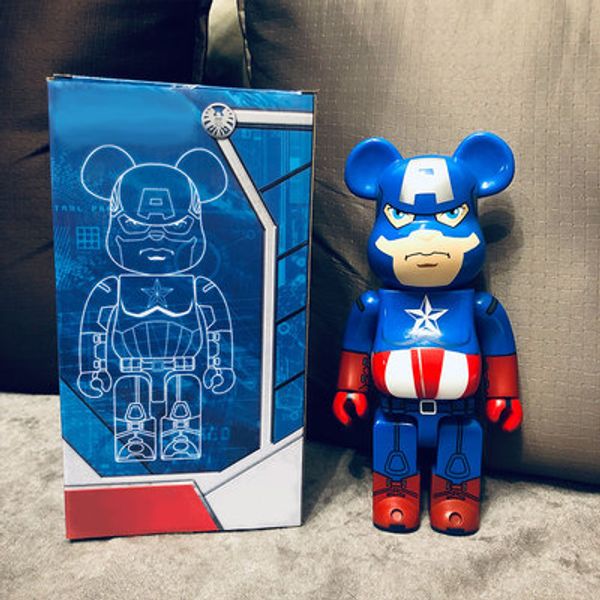 new 28cm 400% bearbrick evade captain america figures toy for collectors be@rbrick art work model decorations kids gif
new 28cm 400% bearbrick evade captain america figures toy for collectors be@rbrick art work model decorations kids gif