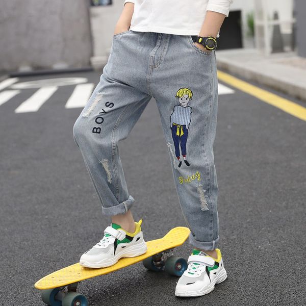kids boys jeans pencil leggings boys casual elastic waist stretch jeans children cartoon pattern denim trousers clothes y63, Blue
kids boys jeans pencil leggings boys casual elastic waist stretch jeans children cartoon pattern denim trousers clothes y63, Blue