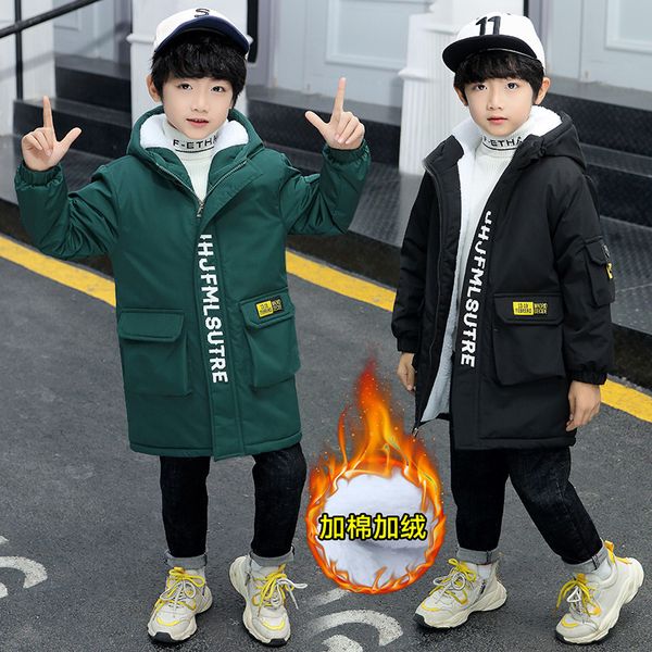 2019 new style fashion-style children's cotton-padded jacket boy's winter cotton coat big boy children stereo pocket plus velvet, Blue;gray
2019 new style fashion-style children's cotton-padded jacket boy's winter cotton coat big boy children stereo pocket plus velvet, Blue;gray