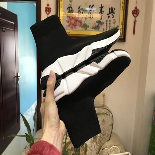 with luxury speed stretch-knit mid shoes black white sneakers slip on sock casual shoe trainers for men women breathable 36-46
with luxury speed stretch-knit mid shoes black white sneakers slip on sock casual shoe trainers for men women breathable 36-46