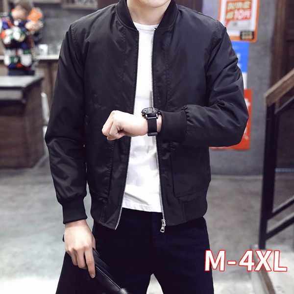 bomber jacket men casual baseball jacket spring autumn fashion slim men thin jackets brand casual coat high quality, Black;brown
bomber jacket men casual baseball jacket spring autumn fashion slim men thin jackets brand casual coat high quality, Black;brown