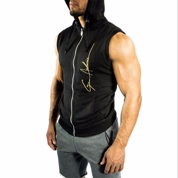 2018 mens sleeveless hoodies fashion casual hooded sweatshirt men bodybuilding tank sporting shirt waistcoat vest, White;black
2018 mens sleeveless hoodies fashion casual hooded sweatshirt men bodybuilding tank sporting shirt waistcoat vest, White;black