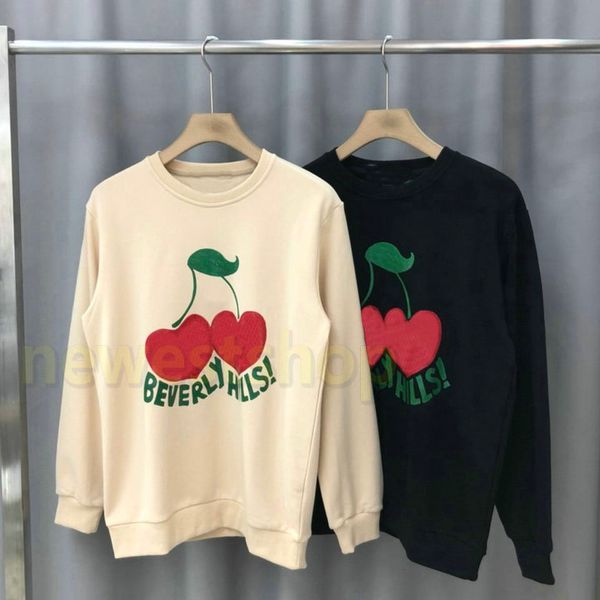 2020 new designer autumn mens cherry print hoodies color letter print hoodies hoody womens casual crew neck sweatshirt jumper, Black
2020 new designer autumn mens cherry print hoodies color letter print hoodies hoody womens casual crew neck sweatshirt jumper, Black