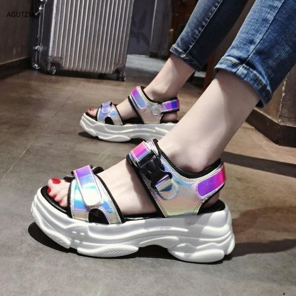 brand women sandals 2020 fashion ladies casual shoes wedges buckle strap platform shoes 5cm summer sandals zapatos de mujer f56, Black
brand women sandals 2020 fashion ladies casual shoes wedges buckle strap platform shoes 5cm summer sandals zapatos de mujer f56, Black