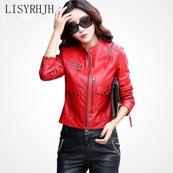2018 s-4xl new spring fashion zipper good quality ladies basic street women short pu leather jacket ladies locomotive coat, Black
2018 s-4xl new spring fashion zipper good quality ladies basic street women short pu leather jacket ladies locomotive coat, Black