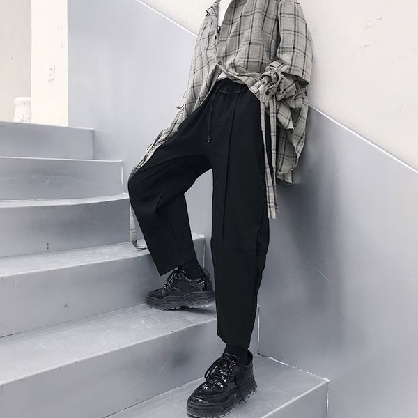 2019 japanese fashion nine pants dark black style street hip hop wind exaggerated pants comfortable straight
2019 japanese fashion nine pants dark black style street hip hop wind exaggerated pants comfortable straight