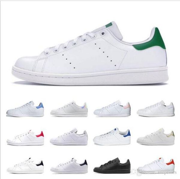 36 colors new originals superstar designer newsest stan shoes fashion brand smith leather men women classic flats casual shoes, Black
36 colors new originals superstar designer newsest stan shoes fashion brand smith leather men women classic flats casual shoes, Black