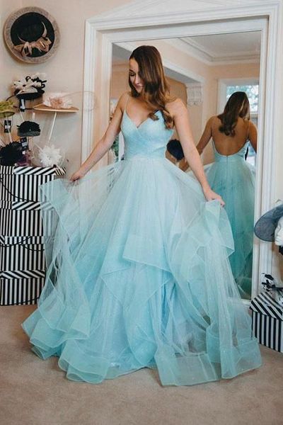 gorgeous women long a-line light blue evening dresses with sparkly robe de soiree v-neck prom gowns with pockets vestido de festa custom, Black;red
gorgeous women long a-line light blue evening dresses with sparkly robe de soiree v-neck prom gowns with pockets vestido de festa custom, Black;red