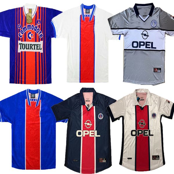 1993 1994 1995 2000 2002 2003 retro paris soccer jerseys 93/94/95 98/99 02/03 weah rai ginola retro classic soccer shirt football uniform, Black
1993 1994 1995 2000 2002 2003 retro paris soccer jerseys 93/94/95 98/99 02/03 weah rai ginola retro classic soccer shirt football uniform, Black