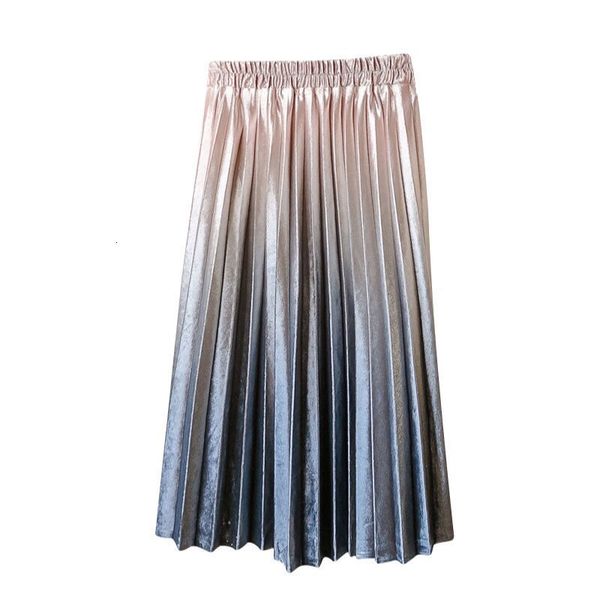 fashion women skirts spring autumnhigh waist elastic pleated skirts big swing female casual black white midi skirt long
fashion women skirts spring autumnhigh waist elastic pleated skirts big swing female casual black white midi skirt long