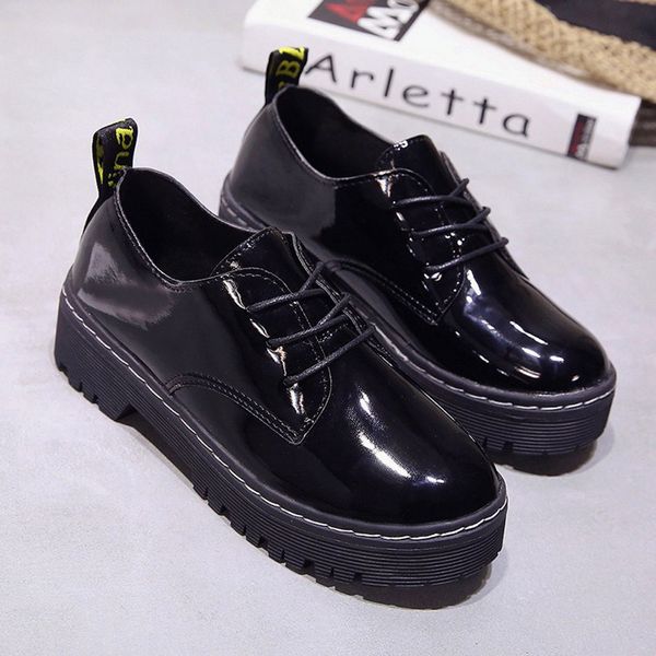 fashion wedding shoes woman casual round toe leather platforms square heel shoe work pumps boots women shoes, Black
fashion wedding shoes woman casual round toe leather platforms square heel shoe work pumps boots women shoes, Black