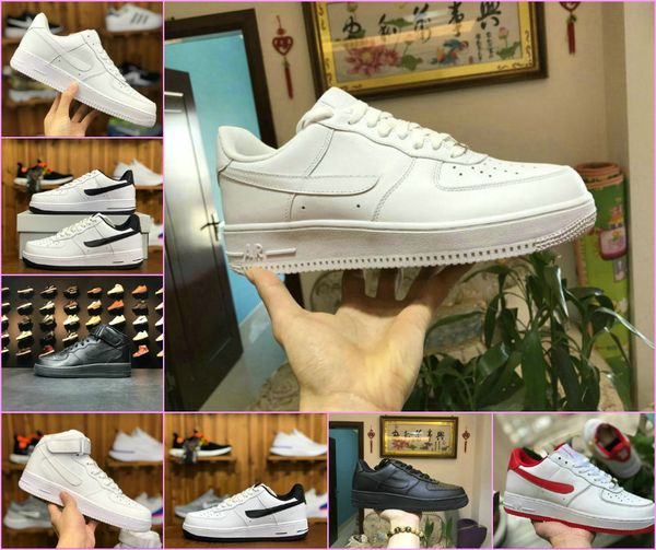 2019 New Forces Men Women Low Cut One 1 Casual Shoes White Black Dunk Sports Skateboarding Shoes Classic AF Fly Trainers High Knit Sneakers
2019 New Forces Men Women Low Cut One 1 Casual Shoes White Black Dunk Sports Skateboarding Shoes Classic AF Fly Trainers High Knit Sneakers