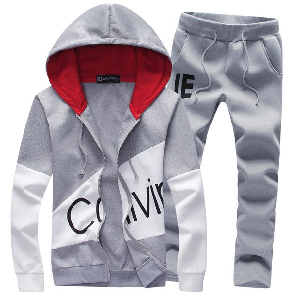 men's spring autumn sports running suit tracksuit hooded jacket sweatshirt hoodies+pants leisure running jogger set sportswear, Black;blue
men's spring autumn sports running suit tracksuit hooded jacket sweatshirt hoodies+pants leisure running jogger set sportswear, Black;blue