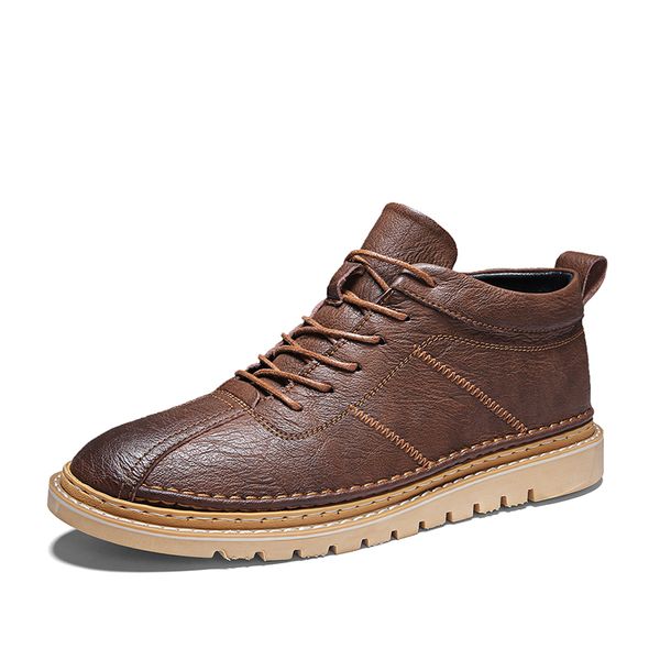 men's leather casual shoes classic fashion male lace up flats black gray men flat heel sneakers winter leather boots %9966
men's leather casual shoes classic fashion male lace up flats black gray men flat heel sneakers winter leather boots %9966