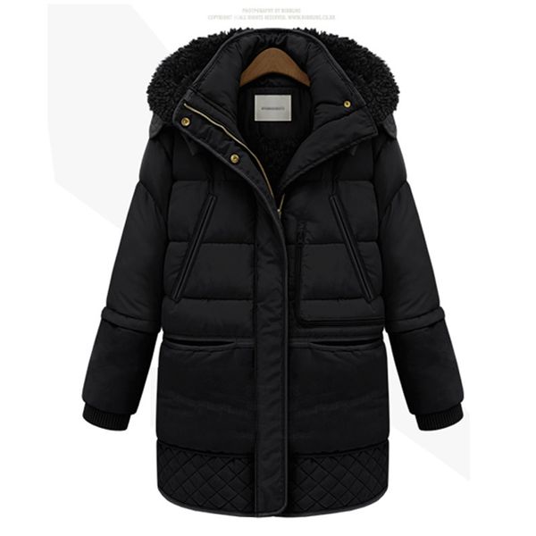 wepbel fashion winter jacket women thicken plus size loose fur collar parkas plus velvet keep warm solid women coat s-3xl, Black
wepbel fashion winter jacket women thicken plus size loose fur collar parkas plus velvet keep warm solid women coat s-3xl, Black