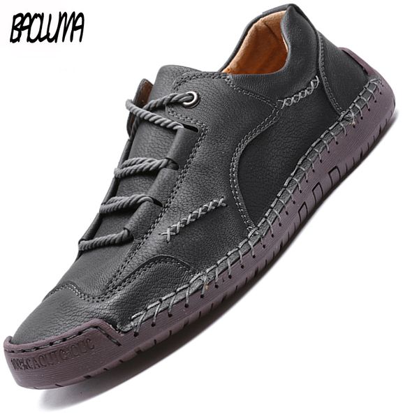 mens casual shoes leather waterproof men loafers retro pure color mens moccasin breathable buiness formal shoes 38-48, Black
mens casual shoes leather waterproof men loafers retro pure color mens moccasin breathable buiness formal shoes 38-48, Black