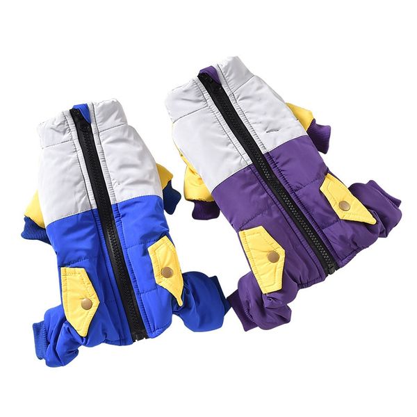 pet clothes winter dogs puppy down cotton jacket one-piece zip up coat thickening 4 legged long sleeve outfit
pet clothes winter dogs puppy down cotton jacket one-piece zip up coat thickening 4 legged long sleeve outfit