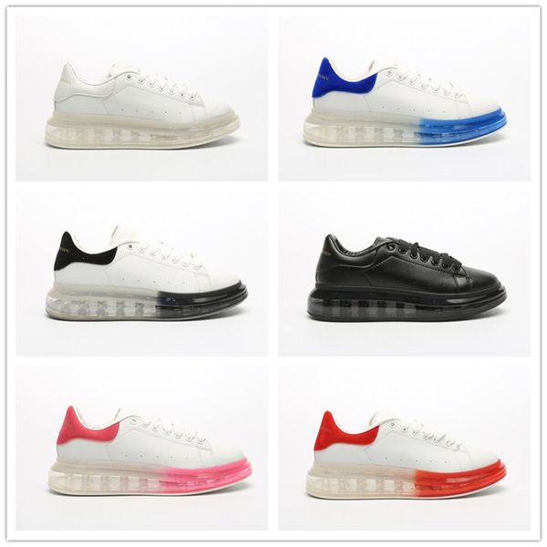 2019 luxe fashion casual shoes men women black white chaussures beautiful platform cushion sneaker leather pure color designers shoe 35-44
2019 luxe fashion casual shoes men women black white chaussures beautiful platform cushion sneaker leather pure color designers shoe 35-44