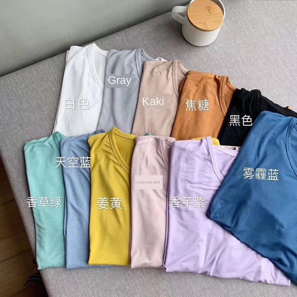 11-color modal -color mask t-shirt short-sleeved t-shirt candy candy round neck v-neck loose breathable, White
11-color modal -color mask t-shirt short-sleeved t-shirt candy candy round neck v-neck loose breathable, White