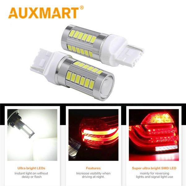 auxmart 2pcs водить t20 7440 1156 1157 w21w / 7443 w21 / 5w автомобиль светодиодные лампы токарной сигнальная лампа света фестона для автомо
auxmart 2pcs водить t20 7440 1156 1157 w21w / 7443 w21 / 5w автомобиль светодиодные лампы токарной сигнальная лампа света фестона для автомо
