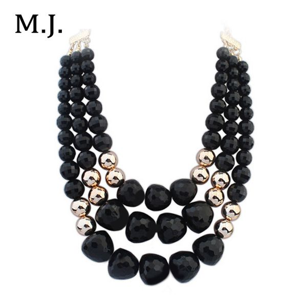 fashion new big bubble beads choker necklace for women mutil layers beads statement necklace female jewelry party gift, Golden;silver
fashion new big bubble beads choker necklace for women mutil layers beads statement necklace female jewelry party gift, Golden;silver