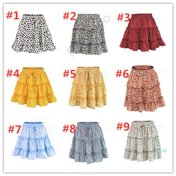 2020 summer women short dress flora dot printed skirts high waist dresses lotus leaf edge elastic waist dress lady party wear clothing ly330, White
2020 summer women short dress flora dot printed skirts high waist dresses lotus leaf edge elastic waist dress lady party wear clothing ly330, White