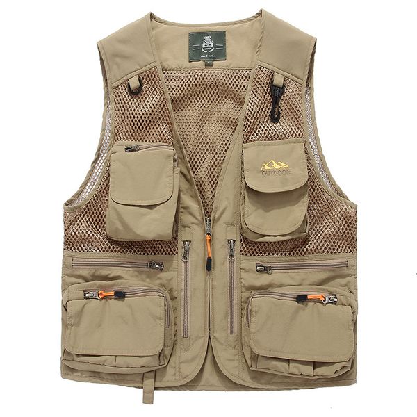 summer vest men new brand casual vest with many pockets mesh sleeveless jacket waist colete plus size 5xl, Black;white
summer vest men new brand casual vest with many pockets mesh sleeveless jacket waist colete plus size 5xl, Black;white