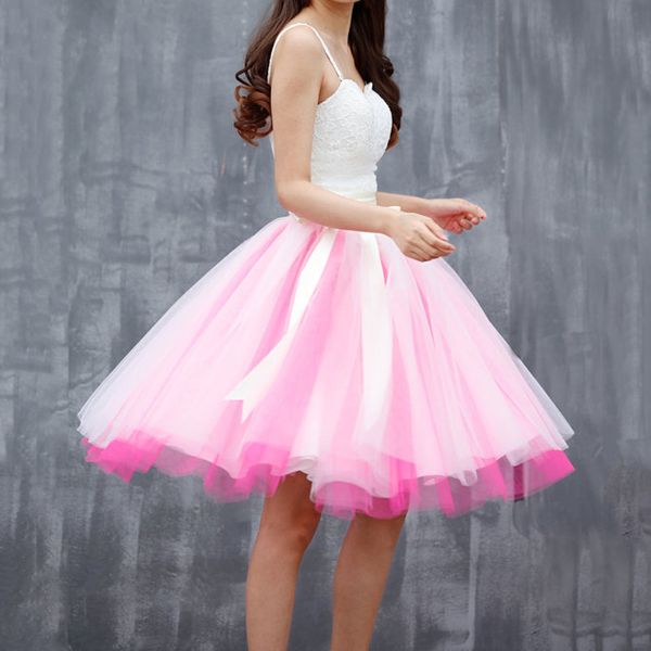 custom made high waist pink tulle skirt women 2019 party elastic waist long girl princess skirt sun fluffy tutu skirt femme, Black
custom made high waist pink tulle skirt women 2019 party elastic waist long girl princess skirt sun fluffy tutu skirt femme, Black