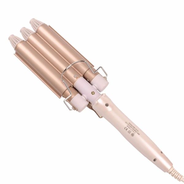 50шт eu hot высокого качества профессионального 110-220v волос curling iron ceramic тройной barrel бигуди для волос вэйвер стайлинг инструме
50шт eu hot высокого качества профессионального 110-220v волос curling iron ceramic тройной barrel бигуди для волос вэйвер стайлинг инструме