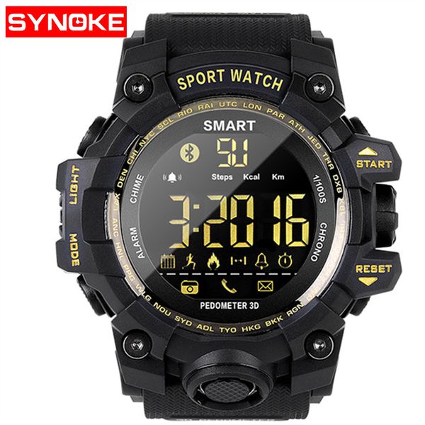 synoke smart watch men notification remote control pedometer sport watch waterproof men wristwatch satch call sms remind, Slivery;brown
synoke smart watch men notification remote control pedometer sport watch waterproof men wristwatch satch call sms remind, Slivery;brown