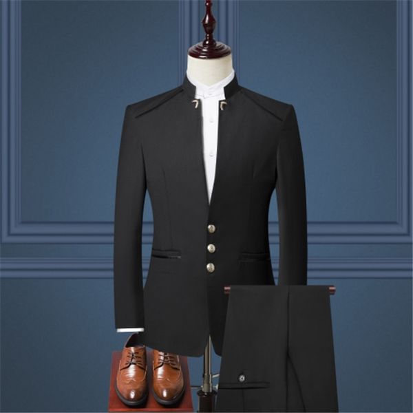 setwelldrees black 3 pieces of suits formal blazer slim fit fashion business wedding mens suits (jacket+pants+vest, Black;gray
setwelldrees black 3 pieces of suits formal blazer slim fit fashion business wedding mens suits (jacket+pants+vest, Black;gray