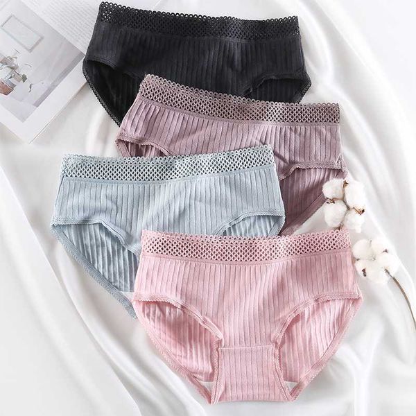 women's panties underwear cotton stripe lingerie female seamless briefs women mesh waist design underpants l-xxl, Black;pink
women's panties underwear cotton stripe lingerie female seamless briefs women mesh waist design underpants l-xxl, Black;pink