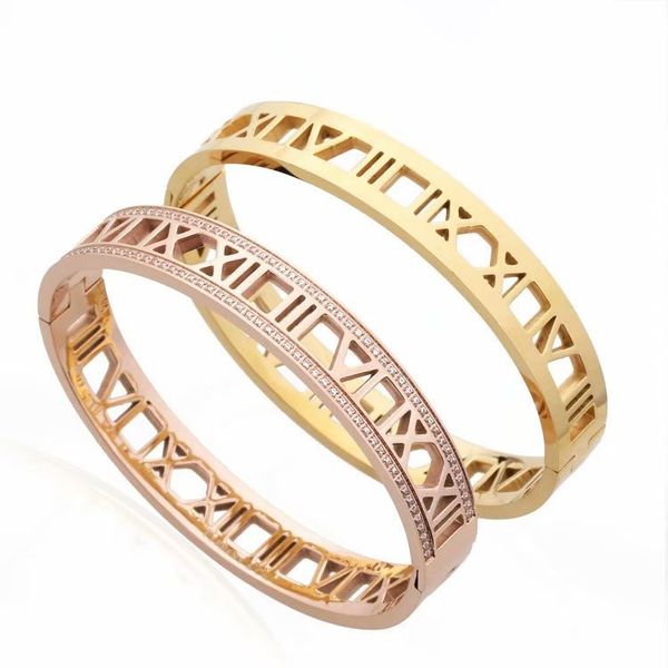 2020 rome digital stamp 316l stainless steel 3 colors gold plated design love bracelet for women diamond tennis bracelet jewelry, Golden;silver
2020 rome digital stamp 316l stainless steel 3 colors gold plated design love bracelet for women diamond tennis bracelet jewelry, Golden;silver