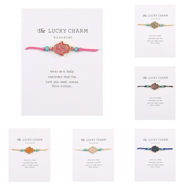 jewelry 10 card ornaments color manual a string of beads wax rope hand decorate hand rope druse resin palm bracelet party, Golden;silver
jewelry 10 card ornaments color manual a string of beads wax rope hand decorate hand rope druse resin palm bracelet party, Golden;silver