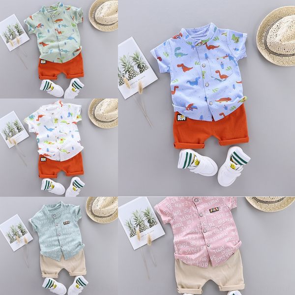 a children's clothing set of children's clothing printed dinosaur short-sleeved shirt shirt set fashion
a children's clothing set of children's clothing printed dinosaur short-sleeved shirt shirt set fashion