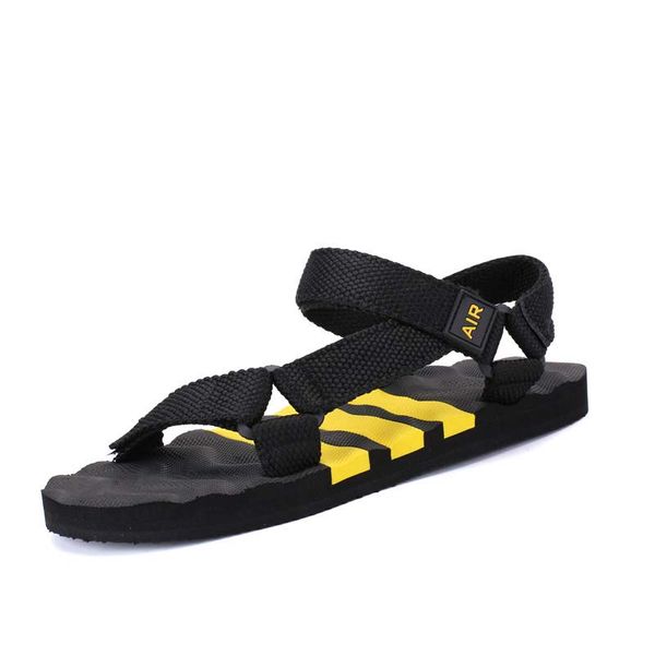 new arrival men sandals handmade summer shoes fashion men beach sandals flip flops casual male shoes, Black
new arrival men sandals handmade summer shoes fashion men beach sandals flip flops casual male shoes, Black