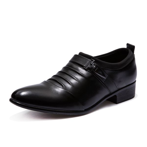new men casual shoes fashion pu leather loafers drive shoes for men comfortable pointed male, Black
new men casual shoes fashion pu leather loafers drive shoes for men comfortable pointed male, Black
