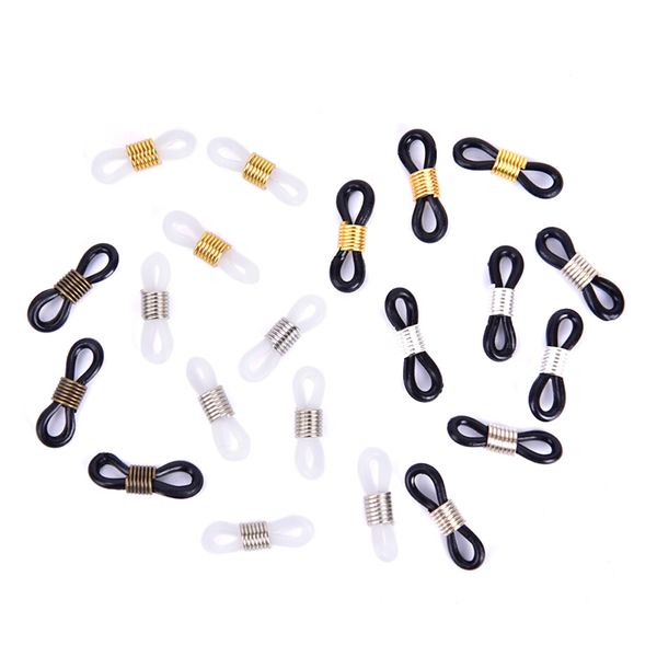 wholesale 50pcs/lot non slip soft rubber eyeglasses sunglasses chain holder cord ends, Silver
wholesale 50pcs/lot non slip soft rubber eyeglasses sunglasses chain holder cord ends, Silver
