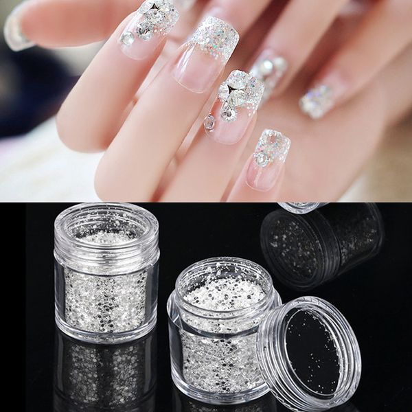 10g bottle shiny silver nail glitter powder mixed sequins sparkly 3d hexagon glitter sequins super shiny gradient nail art decor, Silver;gold
10g bottle shiny silver nail glitter powder mixed sequins sparkly 3d hexagon glitter sequins super shiny gradient nail art decor, Silver;gold