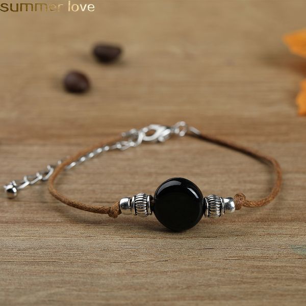 new trendy agates stone bead bracelet string thread rope bracelet for women men wholesale jewelry gift accessories, Golden;silver
new trendy agates stone bead bracelet string thread rope bracelet for women men wholesale jewelry gift accessories, Golden;silver