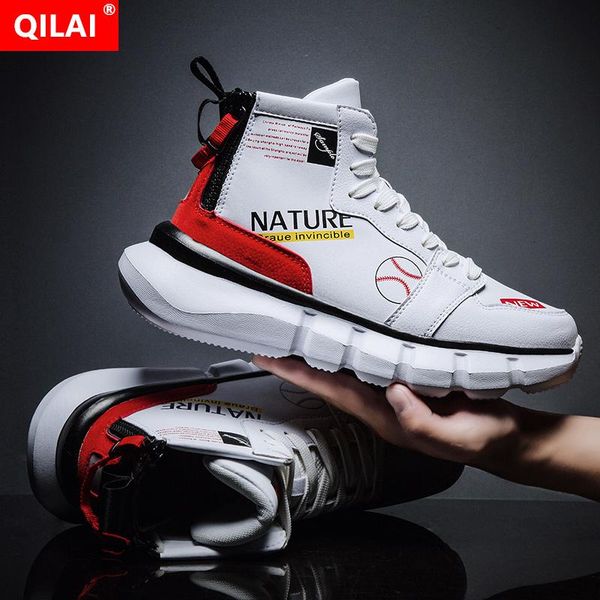 2019 autumn high-men's shoes letter print sneakers men's casual shoes large size outdoor walking, Black
2019 autumn high-men's shoes letter print sneakers men's casual shoes large size outdoor walking, Black