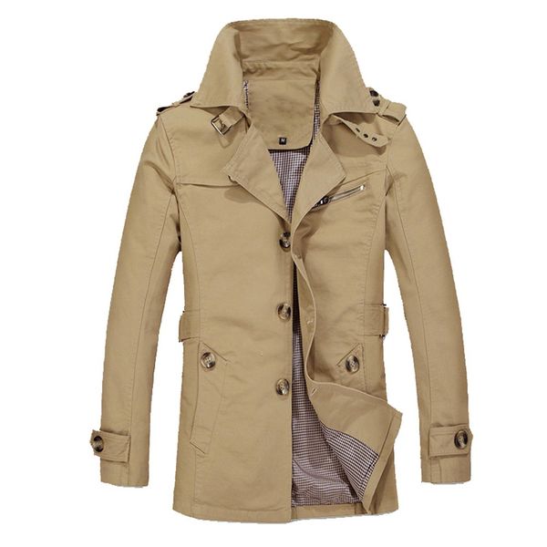 men winter plus size high-quality warm long jacket thick overcoat outwear slim collar long trench buttons coat, Black;brown
men winter plus size high-quality warm long jacket thick overcoat outwear slim collar long trench buttons coat, Black;brown