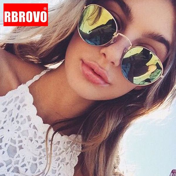 rbrovo 2020 round retro sunglasses women glasses for women/men small sunglasses women mirror gafas, White;black
rbrovo 2020 round retro sunglasses women glasses for women/men small sunglasses women mirror gafas, White;black